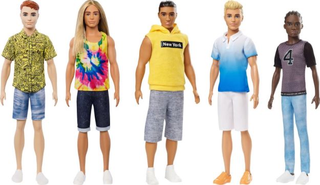 Bild von Mattel Barbie Männliche Fashionistas Sortiert - DWK44