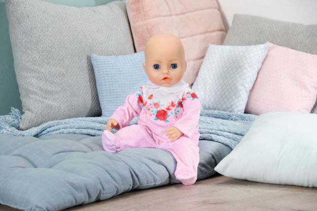 Bild von Zapf Baby Annabell Strampler rosa Blumen 43cm - 706817