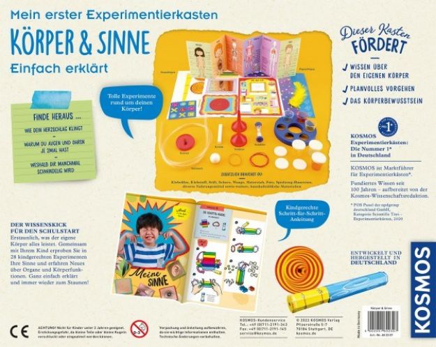 Bild von Mein erster Experimentier kasten Körper & Sinne - 602307