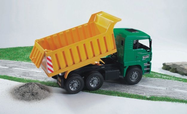 Bild von Bruder 02765 MAN LKW mit Kippmulde