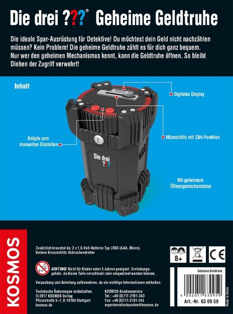 Bild von Kosmos Die drei ??? Geheime Geldtruhe - 630959