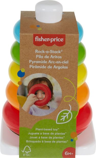 Bild von Mattel GRF09 Fisher-Price Eco Farbring Pyramide