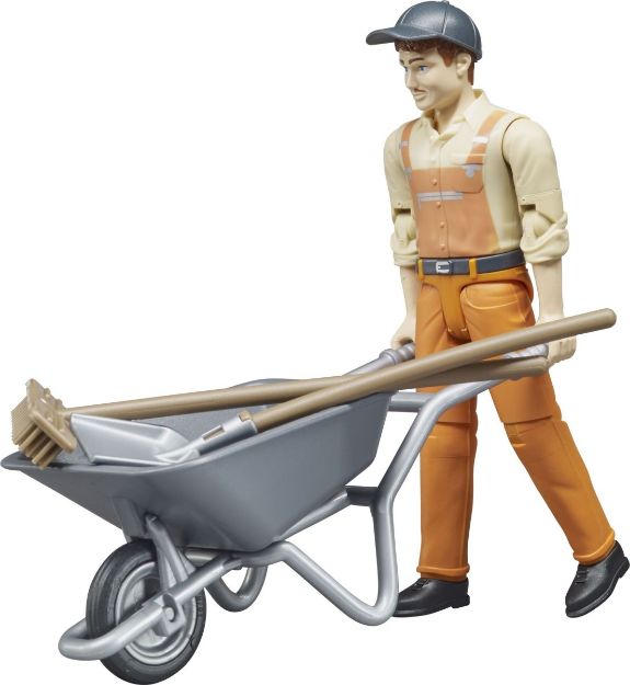 Bild von Bruder 62130 Figurenset Kommunalarbeiter