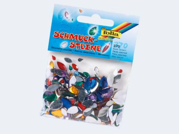 Bild von Schmucksteine 370St Kollektion Navetten/Tropfen - 1247