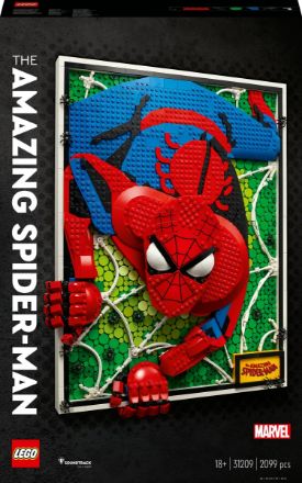 Zeige Details für LEGO® ART - The Amazing Spider-Man Bild von LEGO® ART - The Amazing Spider-Man