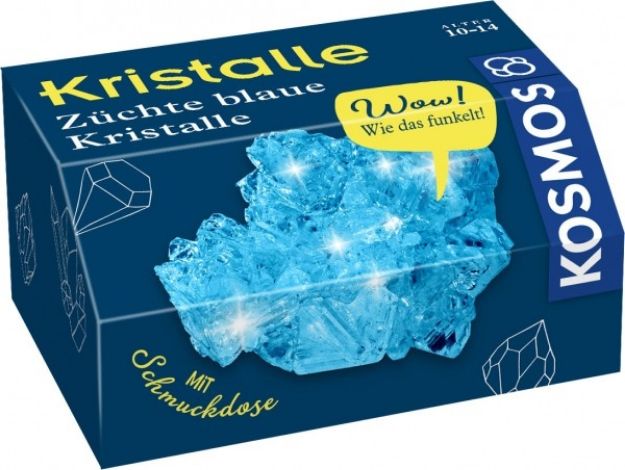 Bild von Blaue Kristalle selbst züchten Experimentier-Set - 657932