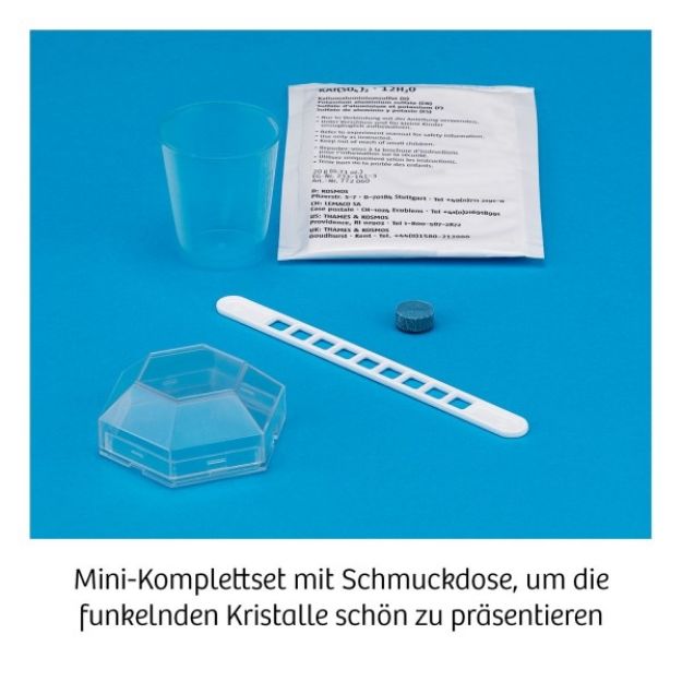 Bild von Blaue Kristalle selbst züchten Experimentier-Set - 657932