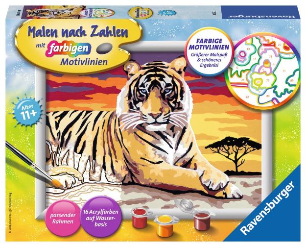 Bild von MnZ Majestetischer Tiger 18x24 m Rahmen - 28553