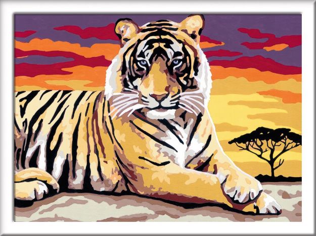 Bild von MnZ Majestetischer Tiger 18x24 m Rahmen - 28553