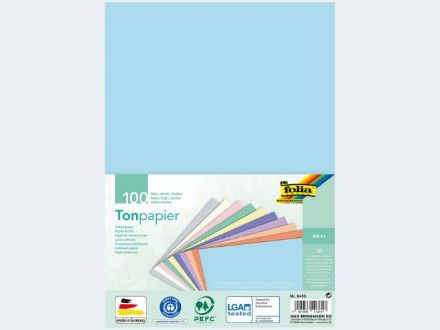 Zeige Details für Tonpapier A4 100Bl 130g pastell  -  6495 Bild von Tonpapier A4 100Bl 130g pastell  -  6495