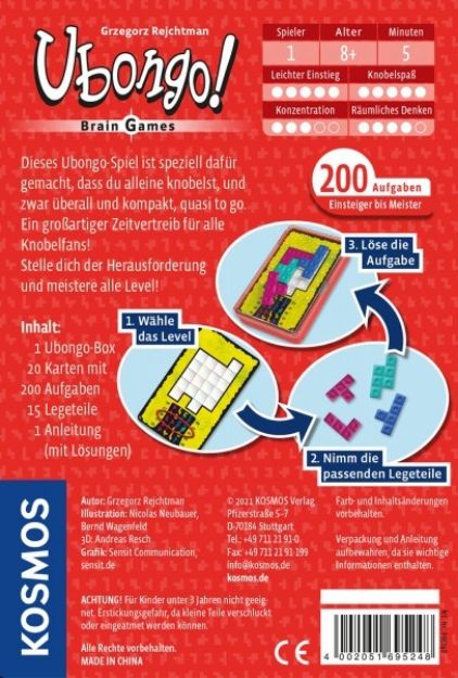Bild von Ubongo - Brain Games - 695248
