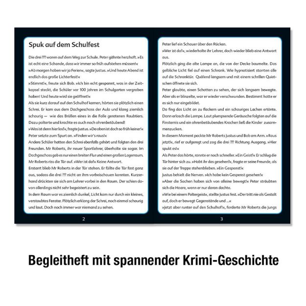 Bild von Kosmos Krimipuzzle ??? Kids 200 T. / Spuk auf dem Schulfest - 697983