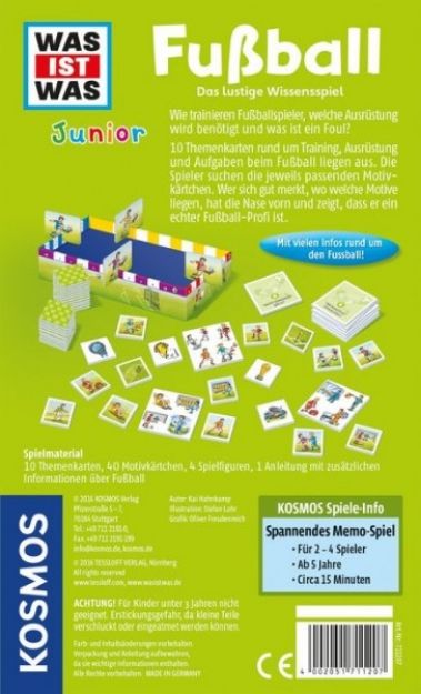 Bild von Was ist Was Junior Fußball Mitbringspiel - 711207