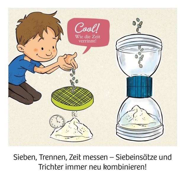 Bild von Erstes Lernen: Sieb-Uhr - 602338