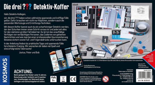 Bild von Kosmos Die drei ??? Detektiv-Koffer - 630553