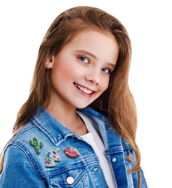 Bild von LENA Bastelbox Sparkling Pins - 42662