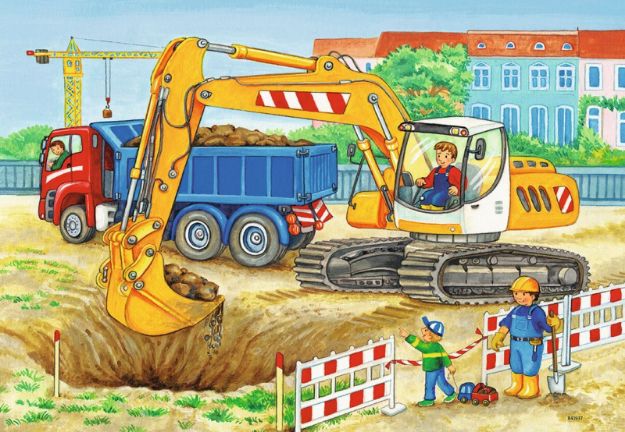 Bild von Ravensburger 07550 Puzzle 2x12Teile  - 07616