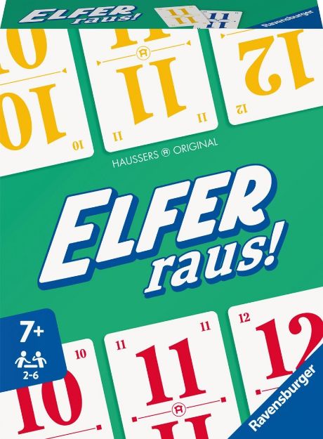 Bild von Ravensburger Elfer raus! Der Klassiker, Kartenspiel 2 - 6 Spieler, Spiel ab 7 Jahren für Kinder und Erwachsene - 20945