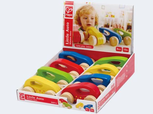 Bild von Hape Auto 10cm - Eine Verkaufseinheit = 8 Stück - E0057