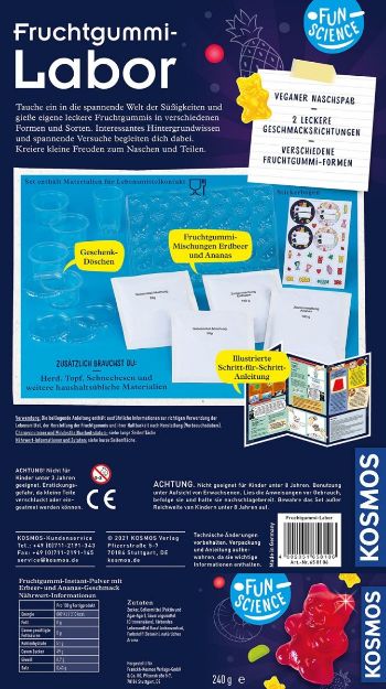 Bild von Kosmos Fun Science Fruchtgummi-Labor - 658106