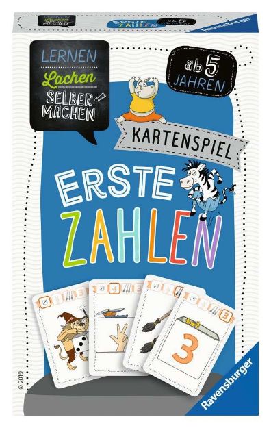 Bild von Ravensburger 80658 Lernen Lachen Selbermachen: Kartenspiel Erste Zahlen