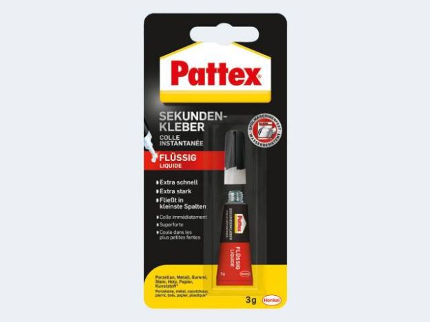 Bild von Pattex Sekundenkleber 3g Classic flüssig Blister - 9H PSK1C