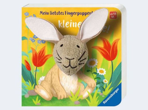 Bild von Mein liebstes Fingerpuppenbuch: Hallo,kleiner Hase - 43897
