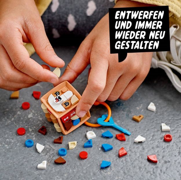 Bild von LEGO® DOTS - 41927 Taschenanhänger Hund