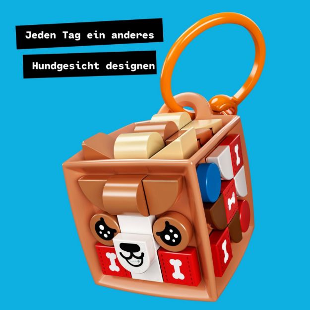 Bild von LEGO® DOTS - 41927 Taschenanhänger Hund