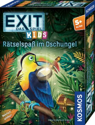 Zeige Details für Kosmos EXIT® - Das Spiel Kids: Rätselspaß im Dschungel - 683375 Bild von Kosmos EXIT® - Das Spiel Kids: Rätselspaß im Dschungel - 683375