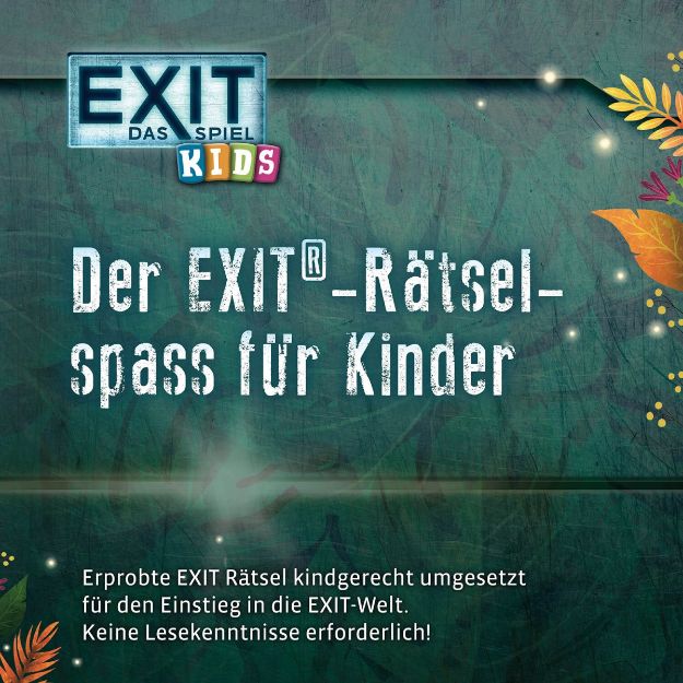 Bild von Kosmos EXIT® - Das Spiel Kids: Rätselspaß im Dschungel - 683375