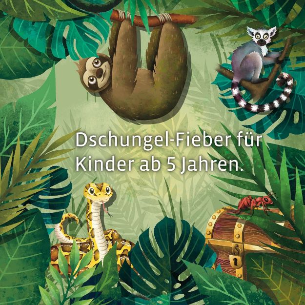 Bild von Kosmos EXIT® - Das Spiel Kids: Rätselspaß im Dschungel - 683375