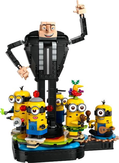 Bild von LEGO® Despicable Me - 75582 Gru und die Minions aus  Steinen