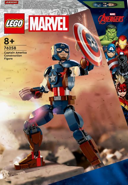 Bild von LEGO® Marvel Super Heroes™ - Captain America Baufigur