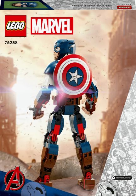 Bild von LEGO® Marvel Super Heroes™ - Captain America Baufigur