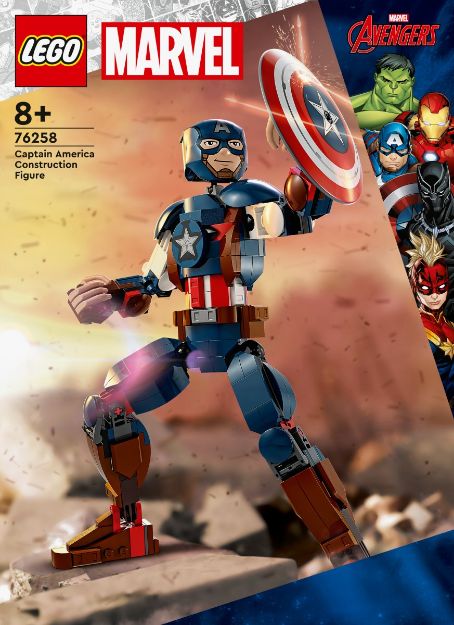 Bild von LEGO® Marvel Super Heroes™ - Captain America Baufigur