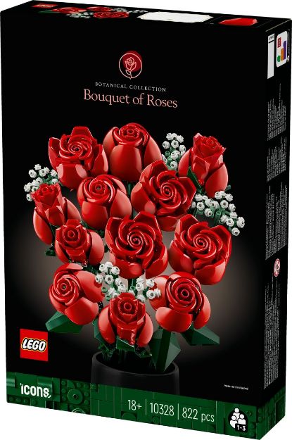 Bild von LEGO Botanicals - 10328 Rosenstrauß