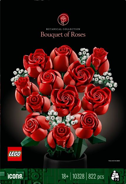 Bild von LEGO Botanicals - 10328 Rosenstrauß