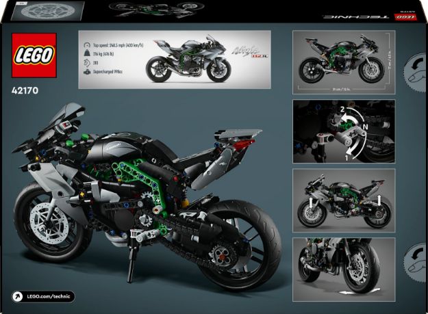 Bild von LEGO® Technic - 42170 Kawasaki Ninja H2R Motorrad
