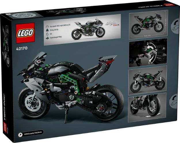 Bild von LEGO® Technic - 42170 Kawasaki Ninja H2R Motorrad
