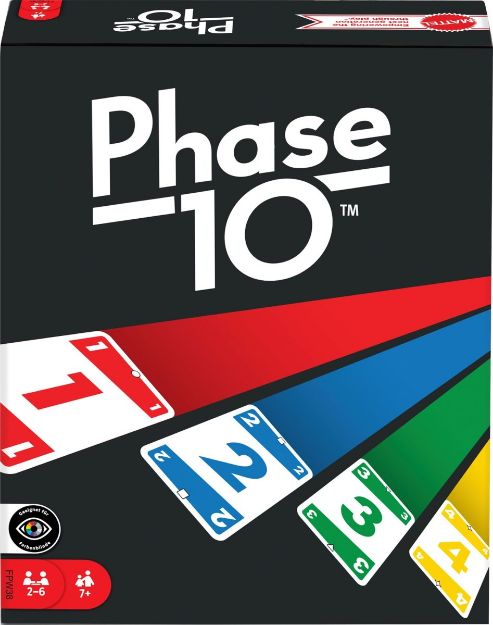 Bild von Mattel FPW38 Phase 10 Kartenspiel