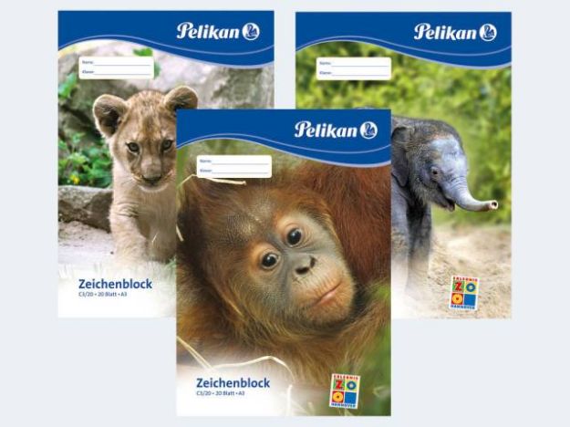 Bild von Zeichenblock A3/20 100g - Eine Verkaufseinheit = 10 Stück - 224840