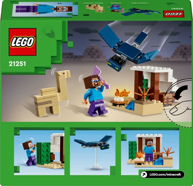 Bild von LEGO® Minecraft™ - 21251 Steves Wüstenexpedition