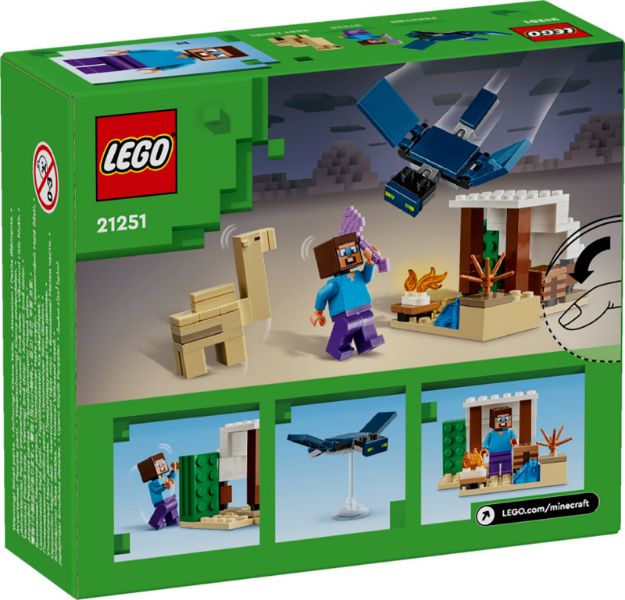 Bild von LEGO® Minecraft™ - 21251 Steves Wüstenexpedition
