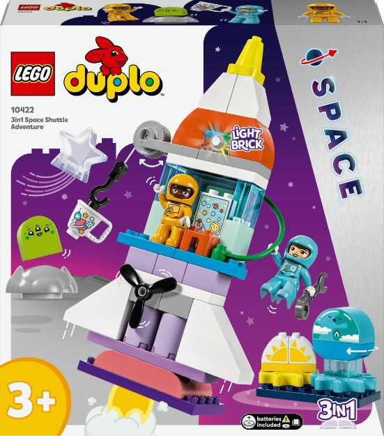 Bild von LEGO® DUPLO® - 10422 3-in-1-Spaceshuttle für viele Abenteuer