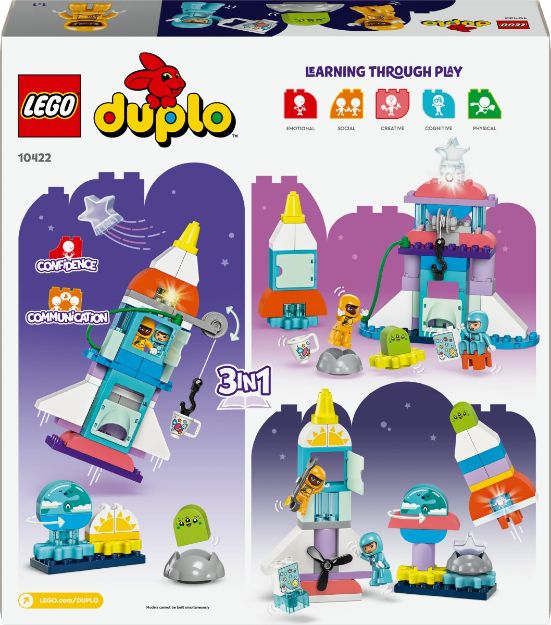 Bild von LEGO® DUPLO® - 10422 3-in-1-Spaceshuttle für viele Abenteuer