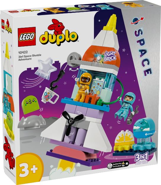 Bild von LEGO® DUPLO® - 10422 3-in-1-Spaceshuttle für viele Abenteuer