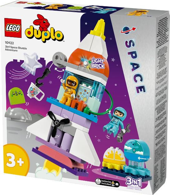 Bild von LEGO® DUPLO® - 10422 3-in-1-Spaceshuttle für viele Abenteuer