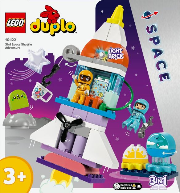 Bild von LEGO® DUPLO® - 10422 3-in-1-Spaceshuttle für viele Abenteuer