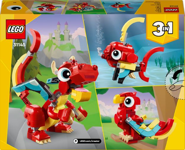 Bild von LEGO® Creator - 31145 Roter Drache